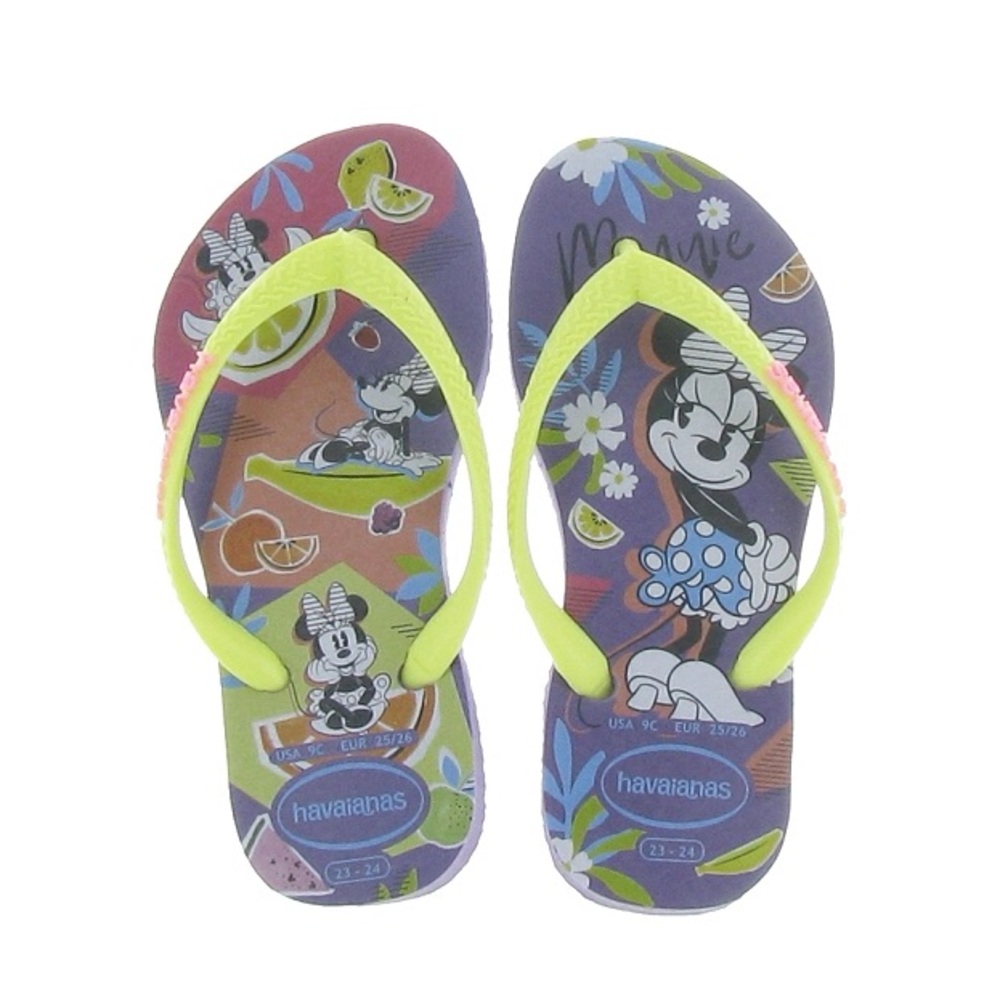 Kids Toddler Minnie Mouse Havaianas Sandals